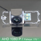 For SEAT Leon Exeo ST /SEAT Toledo 5P Leon 1P 5F NH Ibiza 6L 3d 5d Hatchback 2002~2008 AHD 1080P 170° FishEye Rear View Camera