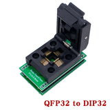TQFP32/LQFP48 to DIP32/DIP48 Adapter - Universal IC Programmer Socket for Chip Burning & Testing