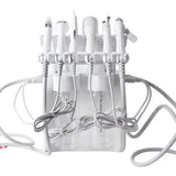 6 IN 1 Oxygen Aqua Peeling H2O2 Facial Machine Skin Care Hydra Water Dermabrasion Skin Scrubber Peel Oxygen Jet