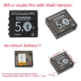 10PCS BT5.0 PRO Audio Receiver Board MP3 Lossless Decoder Player Board With Housing 3.7-5V Wireless Stereo Music Module