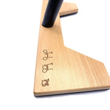 Alloy Base Display Platform Parking Rack for Brompton Bike Repair Rack Wood Veneer Aluminum
