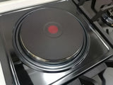 4 Burner Hybrid Cooktop - Gas & Electric, 304 Stainless Steel with Color Drip Pans, 15kW Output (OEM/ODM Wholesale)