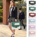 Durable Waterproof PP Expanding File Bag 13 Layers Large Capacity Document Bag With Pencil Case A4 File Folder Students