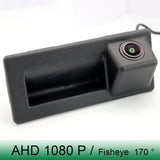 AHD 1080P 170° Trunk Handle HD CVBS Rear View Camera For VW Tiguan Touran L Touareg /Skoda Octavia A7 Rapid Yeti A3 A4 B8 B9 A4L