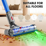 LED Dust Green Lights Electric Floor Brush Head Replacement For Dyson V7 V8 V10 V11 V15 Vacuum Cleaner