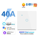 40A High-Power Smart Water Heater Wall Switch