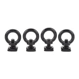 4PCS T Track Mount Tie Down Anchor M8 Sturdy Stainless Steel T Slot Bolt Tie Down Rings for Holding Bungee Cord Rope Hooks