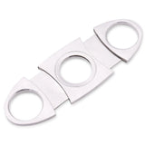 20pcs Stainless Steel Cigar Cutter Double Blade Guillotine