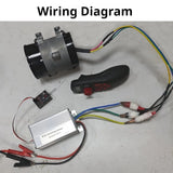 6-60V BLDC Brushless Motor Driver Model Aircraft Motor Controller Motor Regulator 500W Motor Forward and Reverse Control Module