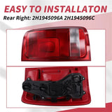 Car Left LED Tail Light Assembly 2H1945095A For VW Amarok 2012-2016 2H1945095C Right