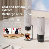 Portable Wireless Espresso Maker 7500Mah Portable Coffee Maker Outdoor Espresso Maker Wireless