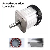 220V Brushless DC Servo Motor Kit with 600W/800W Output 3.0NM/4.5NM Torque Adjustable Speed Controller for Woodworking Lathe