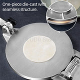 6/8 Inches DIY Tortilla Press Maker Aluminium Alloy Manual Pastry Press Machine Kitchen Tool Dumpling Maker for Wonton or Pizza