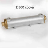 D300 Marine Engine Water Cooler Boat Accessories Marine Condensing Coils Titanium Heat Exchanger Diesel Oil Cooler