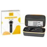 IBOOLO DE-4100 Medical Dermatoscope 10X Magnification Polarized Light Compatible with Phone