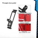 Suitable for Jeep JEEP Wrangler Specific Door Pedals Foldable Doors Roof Mounted Modifications Exterior Decoration