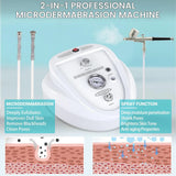 Diamond Microdermabrasion Machine Suction Power with airbrush gun Professional Dermabrasion Home Use Facial Skin Care Machine