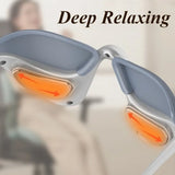 Portable Eye Massage Instrument Rechargeable Eye Massager Heat Compress Eyes Massage Equipment Vibrator Dark Circles Massagers