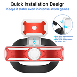 VR Head Strap With Battery For Meta/Oculus Quest 2,Adjustable Elite Strap VR Power Charger Station VR Accessories