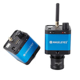 ANGELEYES Wireless WIFI Telescope Eyepiece Camera 4K UHD 16MP Color 1.25 Inch Astronomical Telescope Accessories with Antenna