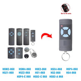 Garage Door Opener, Pack Of 3 Garage Door Remote Control Compatible For Hormann 868Mhz HSM4 HSM2 868MHZ, 4 Channels