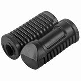 Motorcycle Front Footpegs Footrest Rubber Pad Grip Cover for Honda 125cc CG 125 Motorbike Foot Pegs Accessories