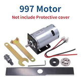 DIY Lawn Mower Set DC 12V-24V 795 799 895 997 Motor Garden Mowing Tools DIY Grass Cutting Machine Parts Replacement