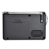 HRD-603 Portable Radio AM/FM/SW/BT/TF Pocket Radio USB MP3 Digital Recorder Support TF Card Bluetooth Radio