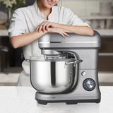 10L Stand Mixer 2000W Powerful Mixer 8 Speed Settings Stainless Steel Electric Kitchen Blender Home Appliance for Baking Dough