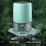 Ultra-Quiet Dehumidifier For Home Efficient Air Purification Ideal For Bedroom EU Plug