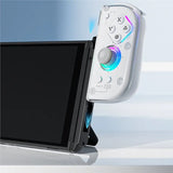 Ergonomic Gamepad Grip For Switch 2 For Joycon Split Handle Converter Magnetic Adapter Charging Grip Controller Adapter