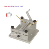 DIY Manual Plate Rolling Machine Soft Metal Tube Bending Machine Household Round Roller Tube Machine Bending Processing Tools