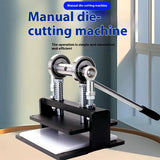 220 * 160 * 10mm manual die-cutting machine, manual leather cutting and cutting machine, handmade material cutting machine