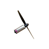 2 Sets M50 3-6V DC Motor 15000RPM Micro DC Motor with Black Propeller CW CCW Model Airplane Helicopter Fan DIY Kits