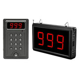 CK01 Wireless Guest Paging Queue Calling System Keypad for Restaurant Hospital