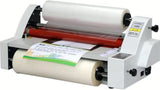 Double-Sided Thermal Laminator for Paper Card Wood Veneer 350mm Laminator Machine, Cold Hot Roller Laminating Machine