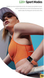 H23 Smart Watch Women 1.57 Inch HD Screen Zinc Alloy Shell Mirror Glass 200+Wallpaper Bluetooth Calls Sports Fashion Smartband