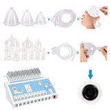 2 in 1 EMS Vacuum Massage Therapy Machine/ Russian Waves Enlargement Pump Lifting Breast Enhancer Massager Beauty Device