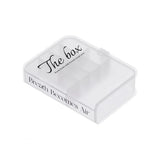 Dust-proof Cover Data Cable Organizer Multi Grid Book Shape Charger Organizer Portable Design Separate Grids Desktop Container