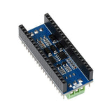 Pico-2CH-RS485, 2-Channel RS485 Module For Raspberry Pi Pico, SP3485 Transceiver, UART To RS485, Standard Pi Pico Header