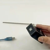 Stainless Steel Temperature Sensor Probe for Experiment -50°C to 200°C Range Durable Measurement Tool