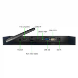 24" Strip Bar Shelf IPS LCD Touch Monitor,1920x360,Android 11,USB Auto Loop,Play Monitor