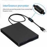USB Floppy Disk Reader Drive 3.5" External Portable 1.44 MB FDD Diskette Drive for Mac Windows 10/7/8/XP/Vista PC Laptop Desktop