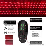 2570pcs LED 660nm Red Light Therapy Pad Sleeping Bag 850nm Near Infrared Light Therapy Large Pad