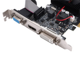 GW-GT 610 1G Ultra-Fast Graphics Card 1GB 64Bit DDR3 810/500Mhz PCI-E 1.1 X16 Desktop Small Chassis PC Gaming Graphics Card