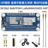 Raspberry Pi Sx1262 LoRaWAN Gateway HAT-GNSS & LoRaWAN IoT Connectivity for TTN