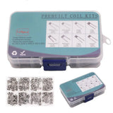 120PCS Prebuilt Coil Kits 0.3Ω 0.45Ω 0.35Ω 0.5Ω 0.8Ω 8 Kinds of Coils 15PCS Each Prebuilt Coil Kits