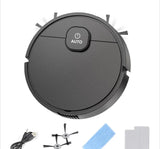 3-in-1 Robot Vacuum Cleaner USB Rechargeable 1000Pa Suction Robotic Vacuum and Mop Combo for Home Floor Washing Carpet Pet Hair