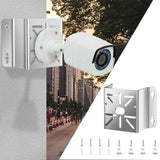 Stainless Steel Outdoor Wall Bracket Wall-mounted Silver Corner Mounting Bracket Fixing Bracket Kit for S340 Eufy