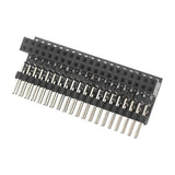 Raspberry Pi 4B/3B GPIO Expansion Board-40-Pin 1-to-2 Vertical Header Breakout for Multi-Channel Side Access